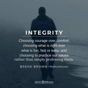 Read more about the article Integrity… the Connection Principle.